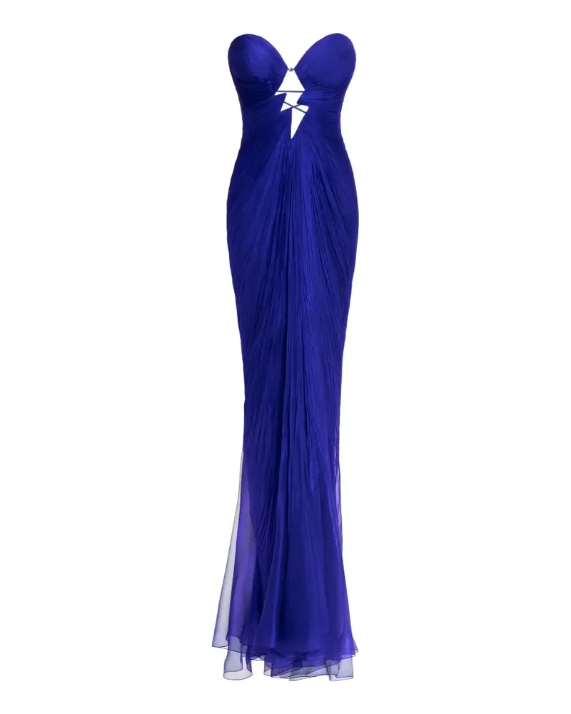 Maria Lucia Hohan Verity Maxikleid mit Cut-Out - Blau Blau
