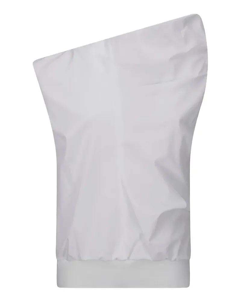 Sacai poplin pullover top - Weiß Weiß