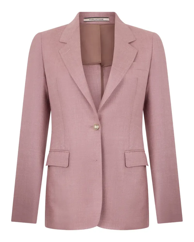 Tagliatore single-breasted slim-fit blazer - Rosa Rosa