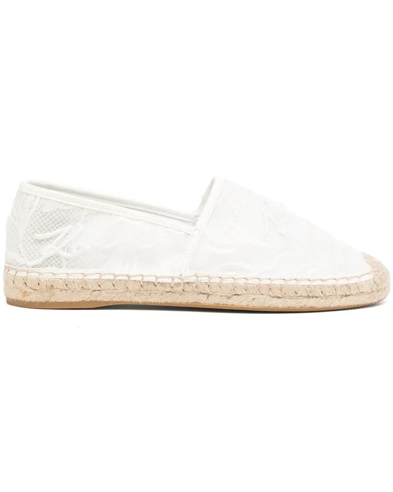 Karl Lagerfeld Kamini Orchid Espadrilles - Weiß Weiß