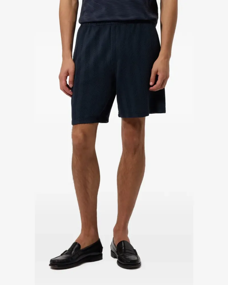 Missoni Chevron Bermudas aus Baumwolle und Viskose - Blau Blau