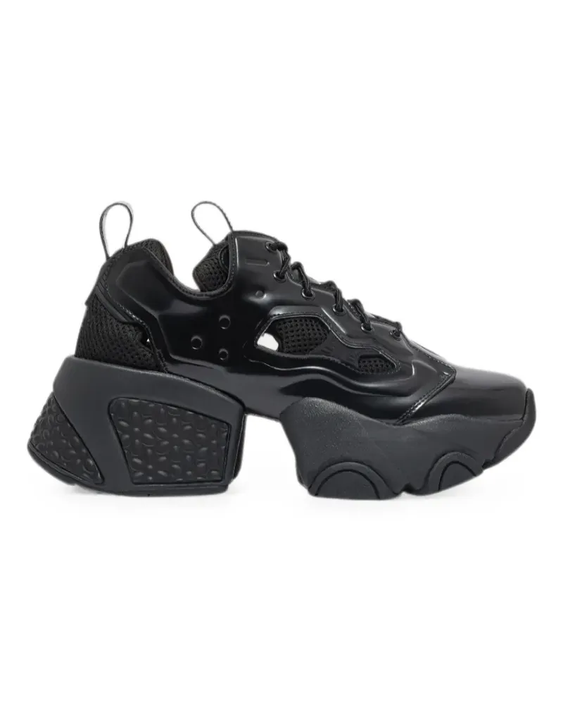 Reebok Fury Boot Sneakers mit dicker Sohle - Schwarz Schwarz
