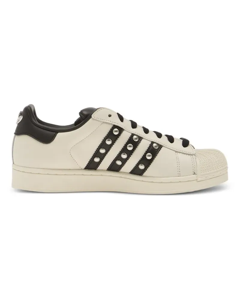 adidas Superstar II Sneakers mit Nieten - Nude Nude