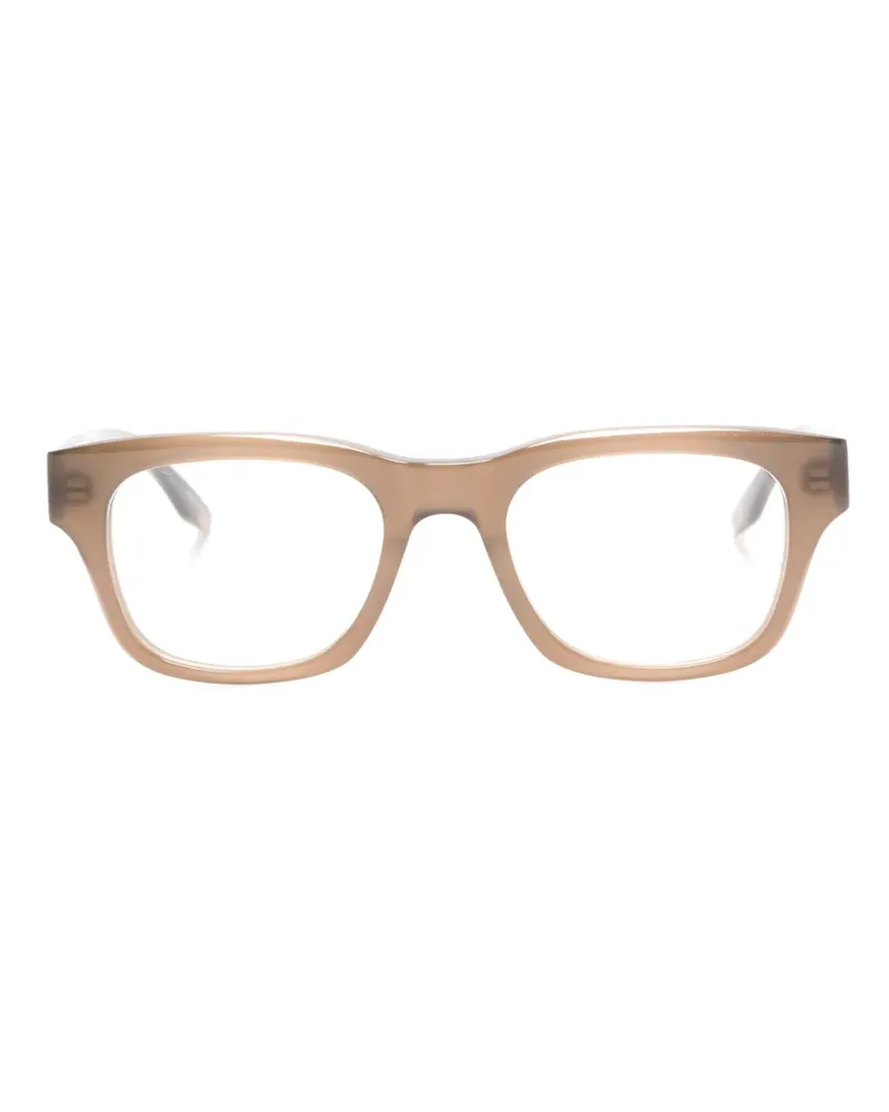 Barton Perreira Yarner Brille mit eckigem Gestell - Nude Nude