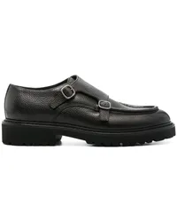 Doucal´s Klassische Monk-Schuhe Schwarz