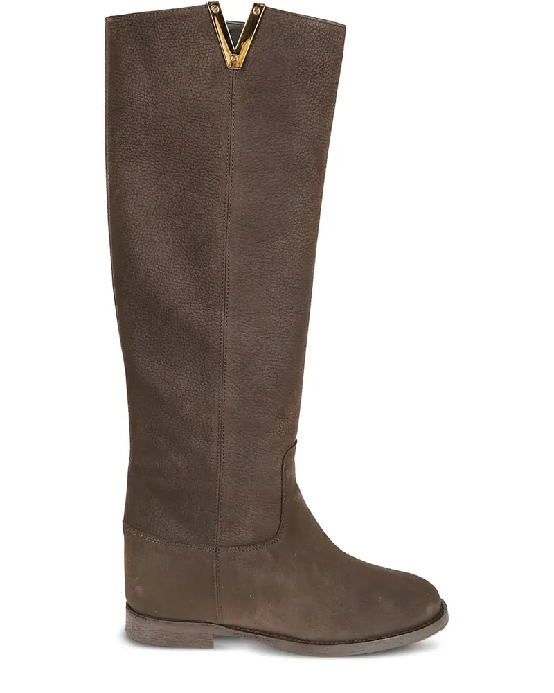 Via Roma 15 suede boots - Braun Braun