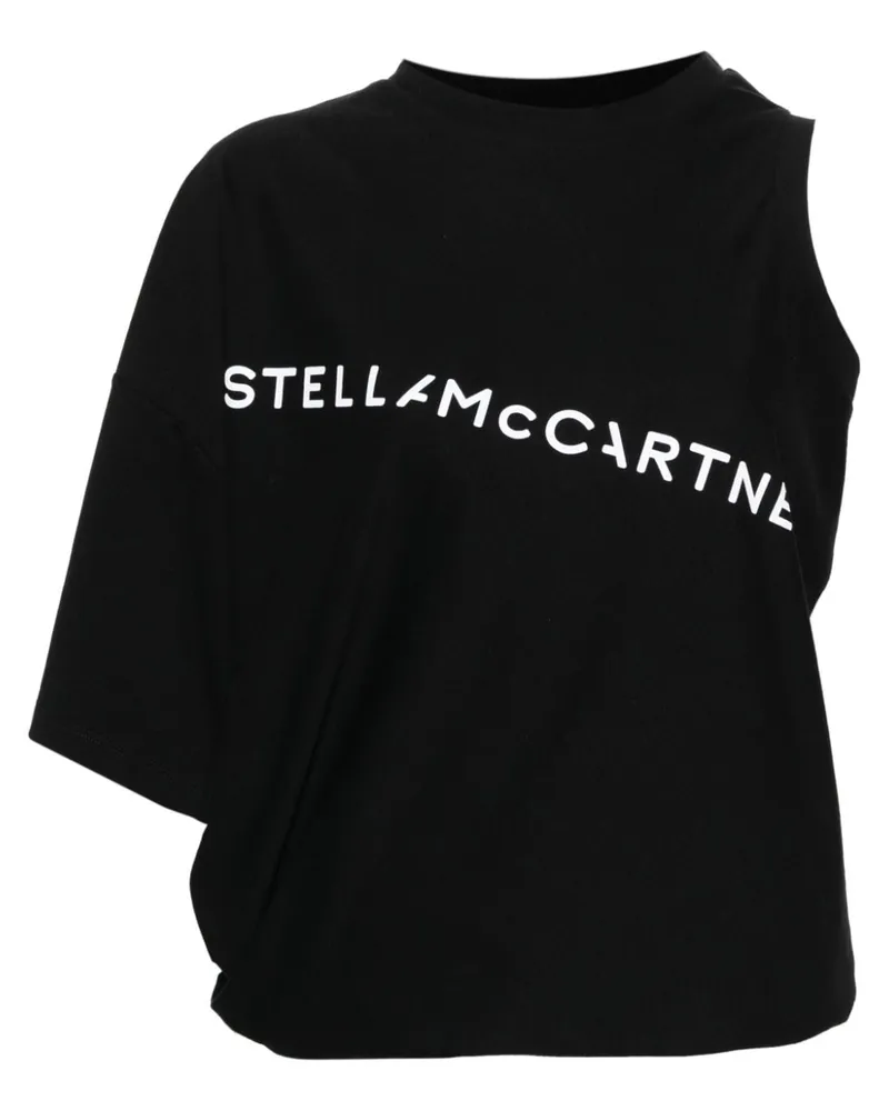 Stella McCartney Asymmetrisches Tanktop - Schwarz Schwarz