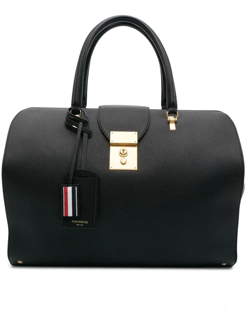 Thom Browne Mr Thom Reisetasche - Schwarz Schwarz