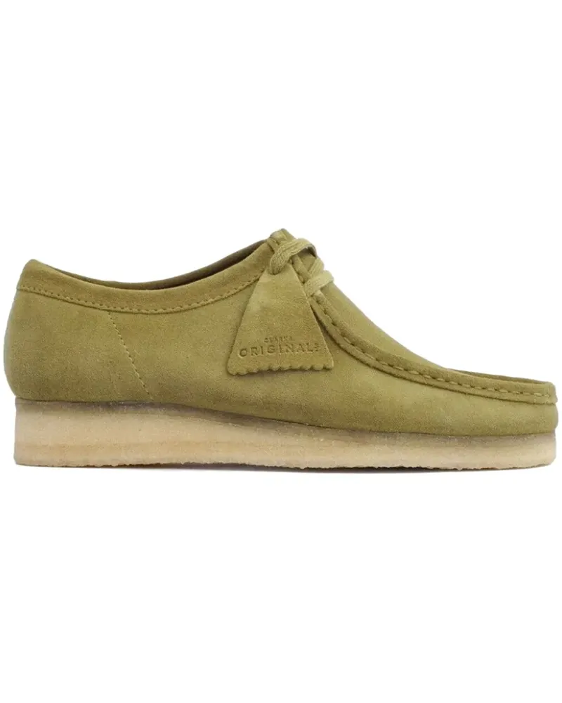 Clarks Wallabee "Khaki Suede" Desert-Boots - Grün Grün