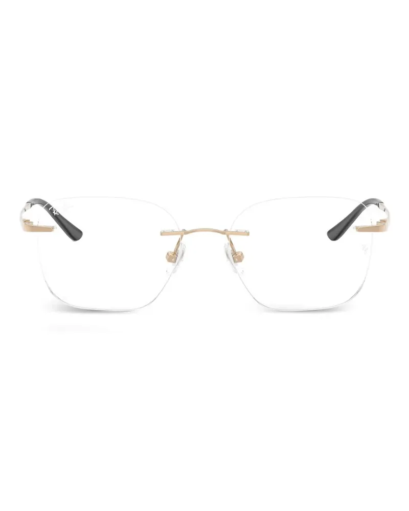 Ray Ban Rahmenlose Brille - Gold Gold