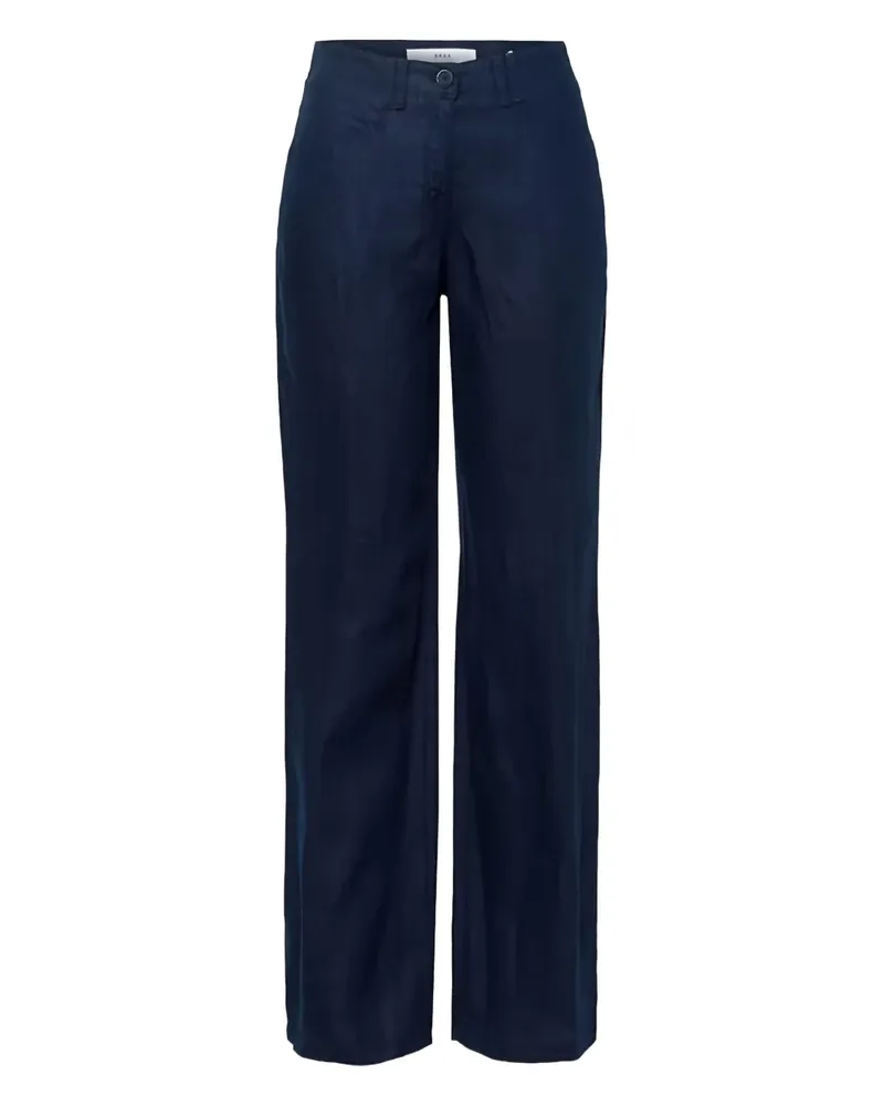 Brax Geknöpfte Farina Hose - Blau Blau