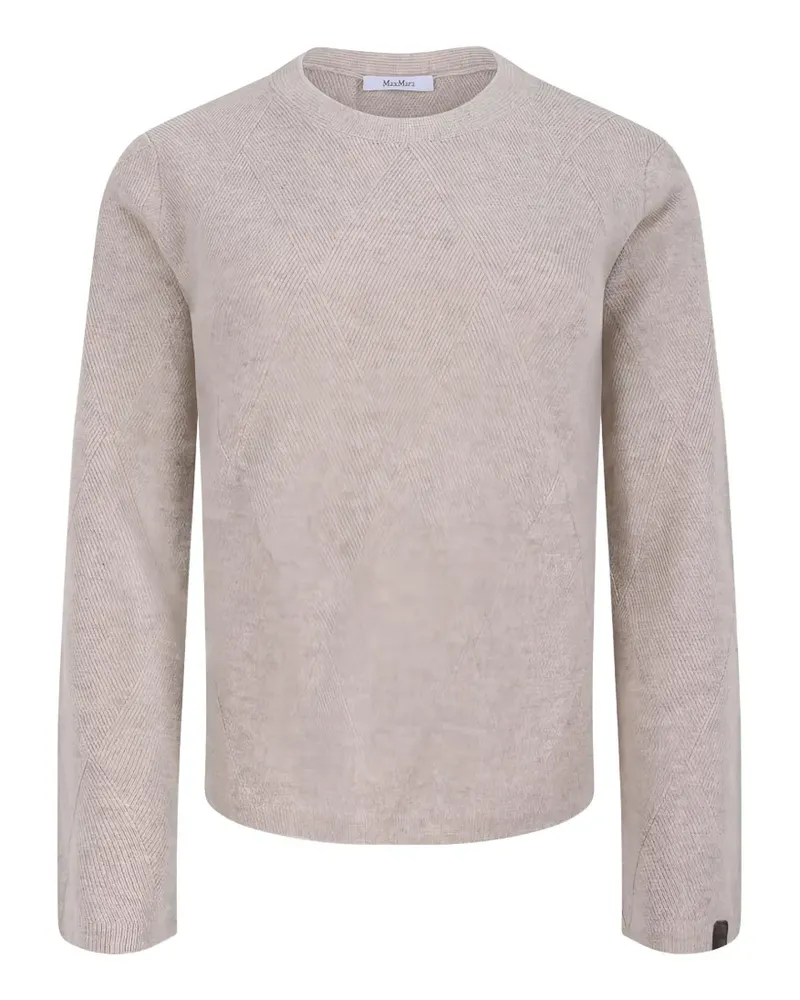 Max Mara textured sweater - Nude Nude