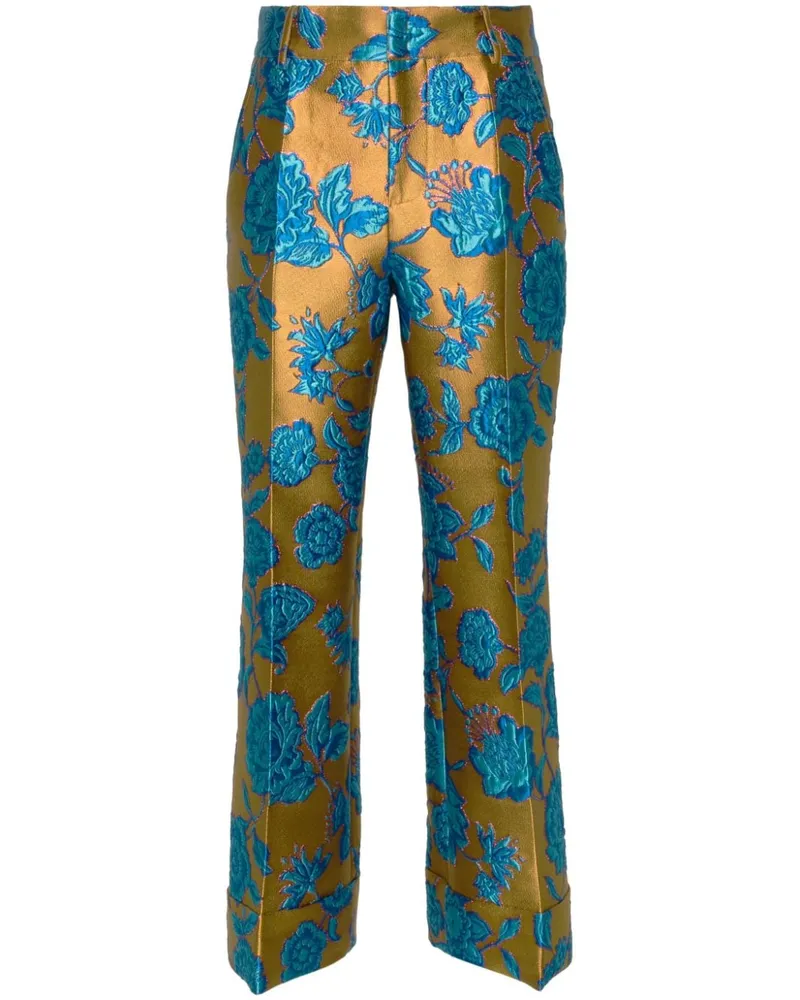 La DoubleJ Hendrix Jacquard-Hose - Gold Gold