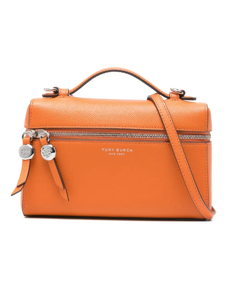 Tory Burch top-handle mini clutch bag - Orange Orange