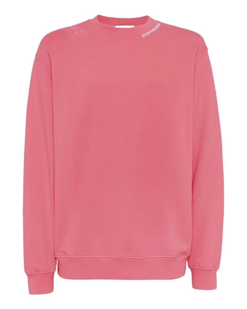 Laneus crew-neck fleece sweatshirt - Rosa Rosa