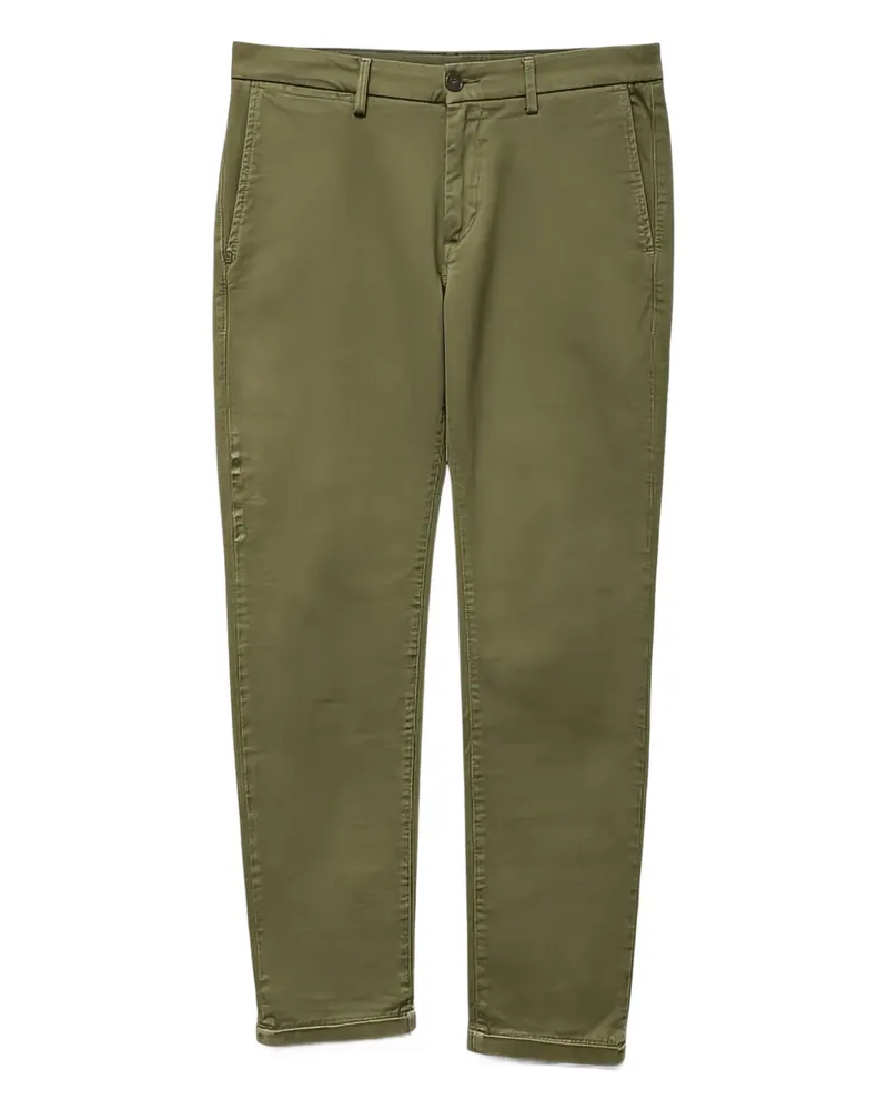Re-HasH buttoned straight-leg trousers - Grün Grün
