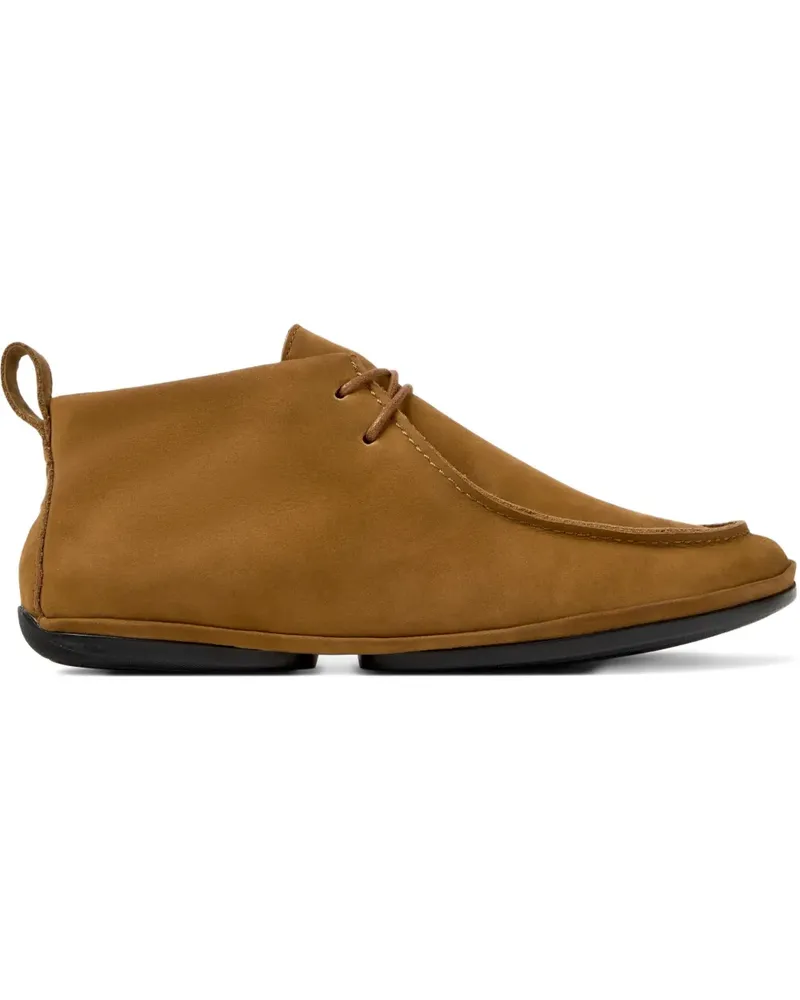 Camper Schnürstiefel aus Leder - Braun Braun