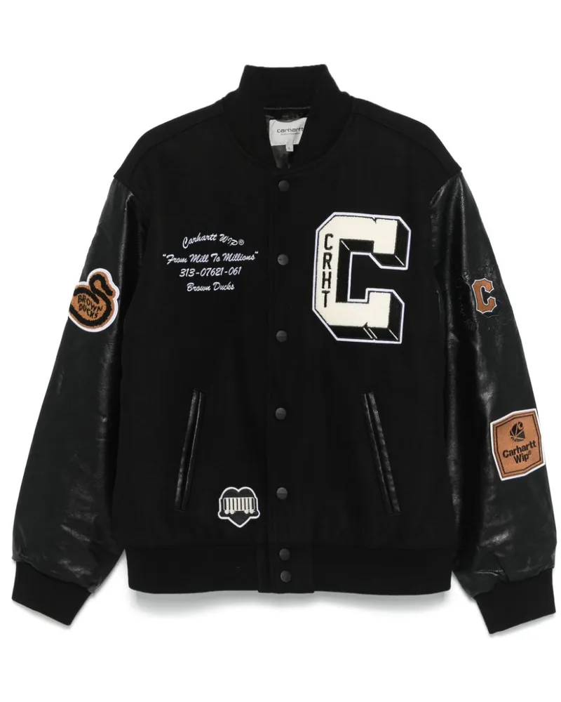 Carhartt WIP Brown Ducks Bomberjacke Schwarz