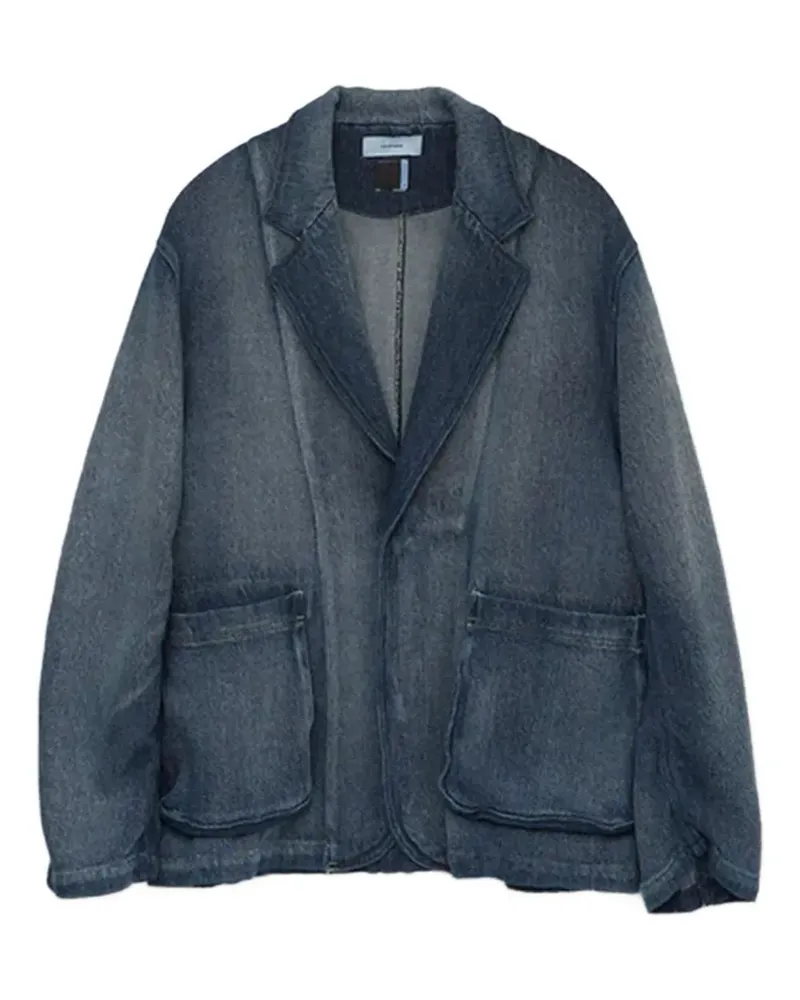 FACETASM Jeans-Sakko mit aufgesetzter Tasche - Blau Blau