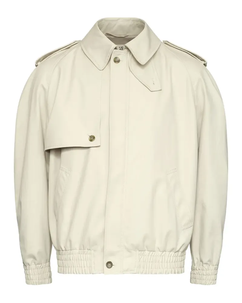 Maison Margiela cotton twill jacket - Nude Nude