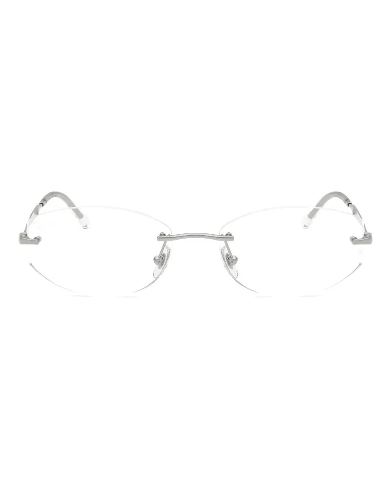 Ray Ban Rahmenlose Brille - Silber Silber