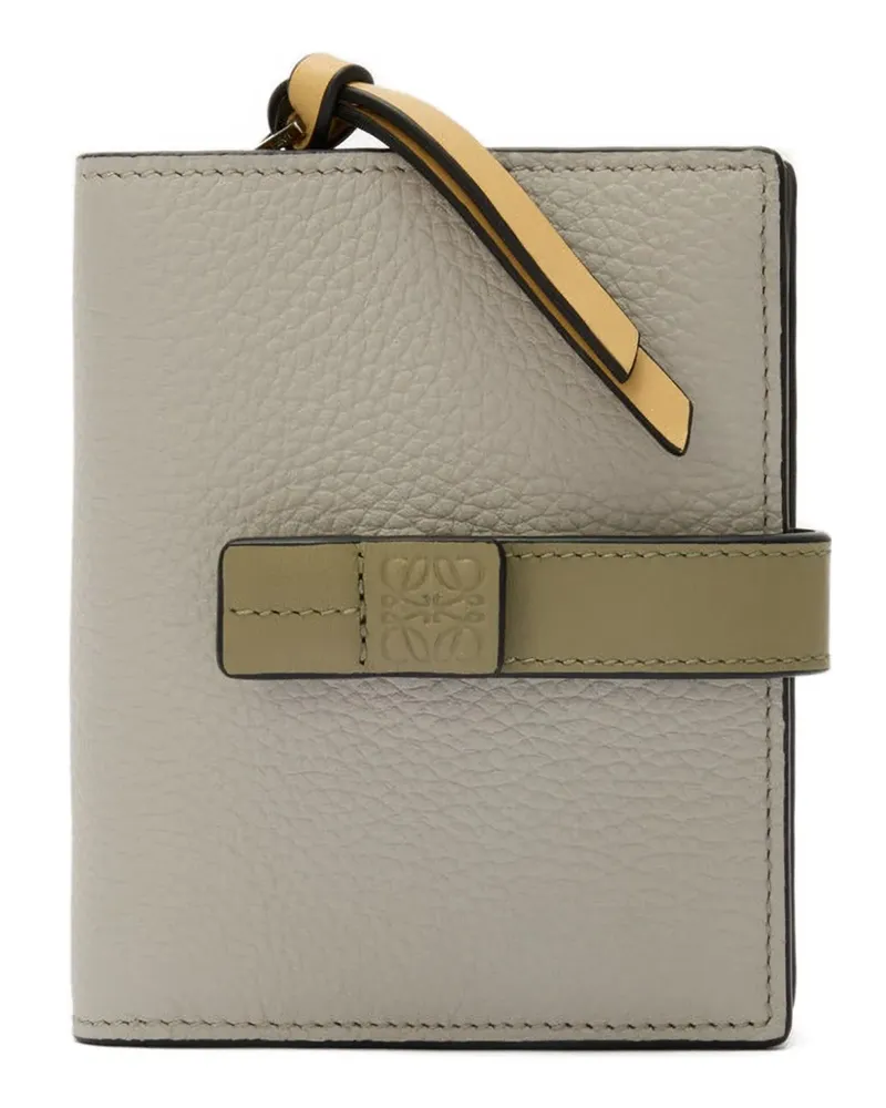 Loewe compact zip wallet - Grau Grau