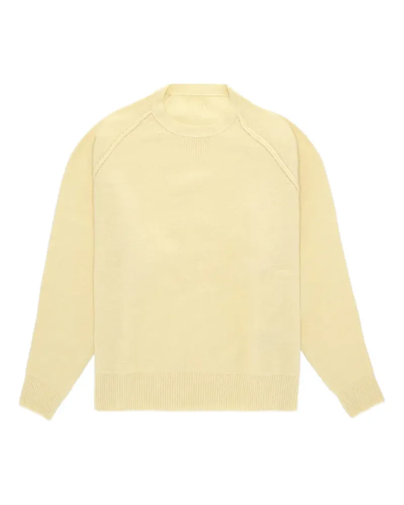 Fortela Harvard raglan-sleeve sweater - Gelb Gelb