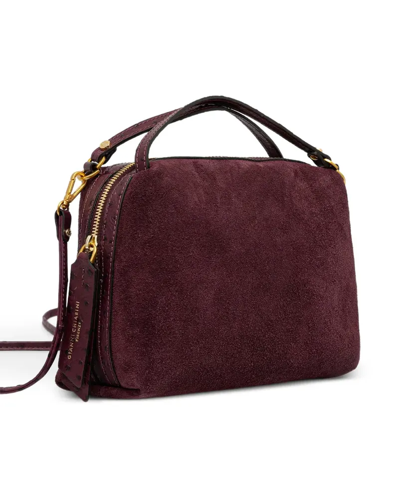 Gianni Chiarini Mittelgroße Alifa Tote Bag aus Wildleder - Rot Rot