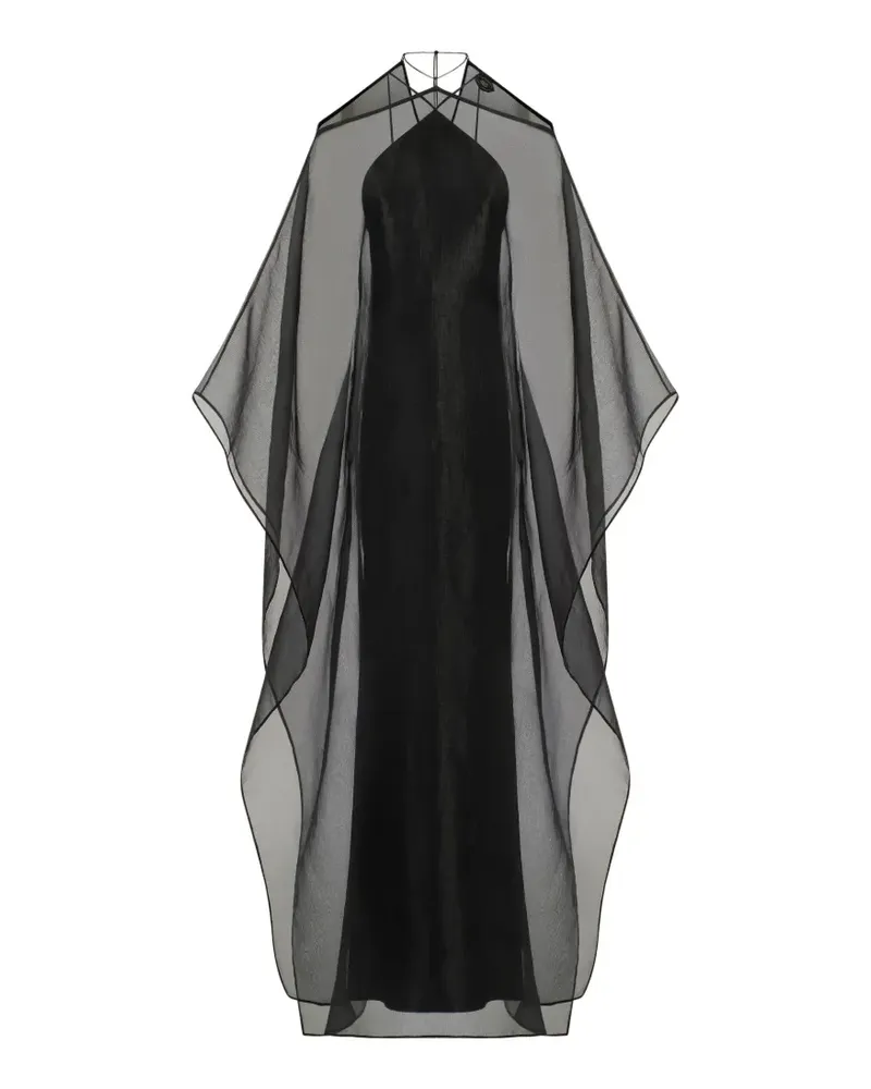 Taller Marmo Sza Fantasma Kaftan - Schwarz Schwarz