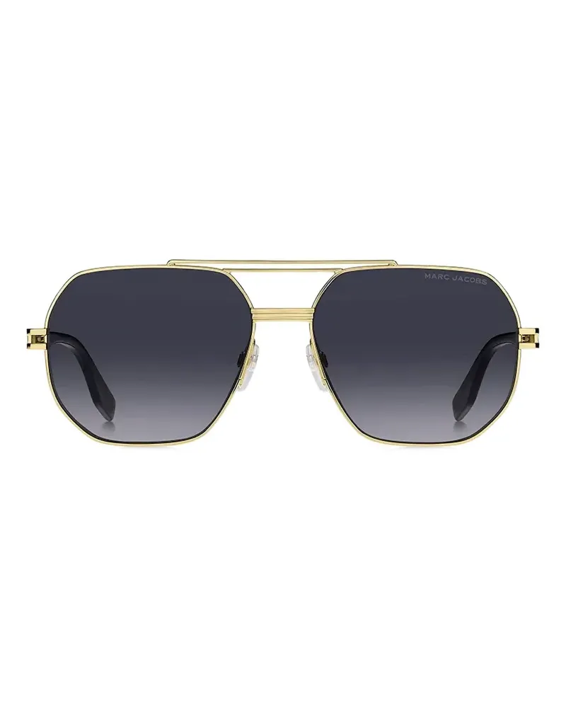 Marc Jacobs Achteckige Sonnenbrille - Gold Gold