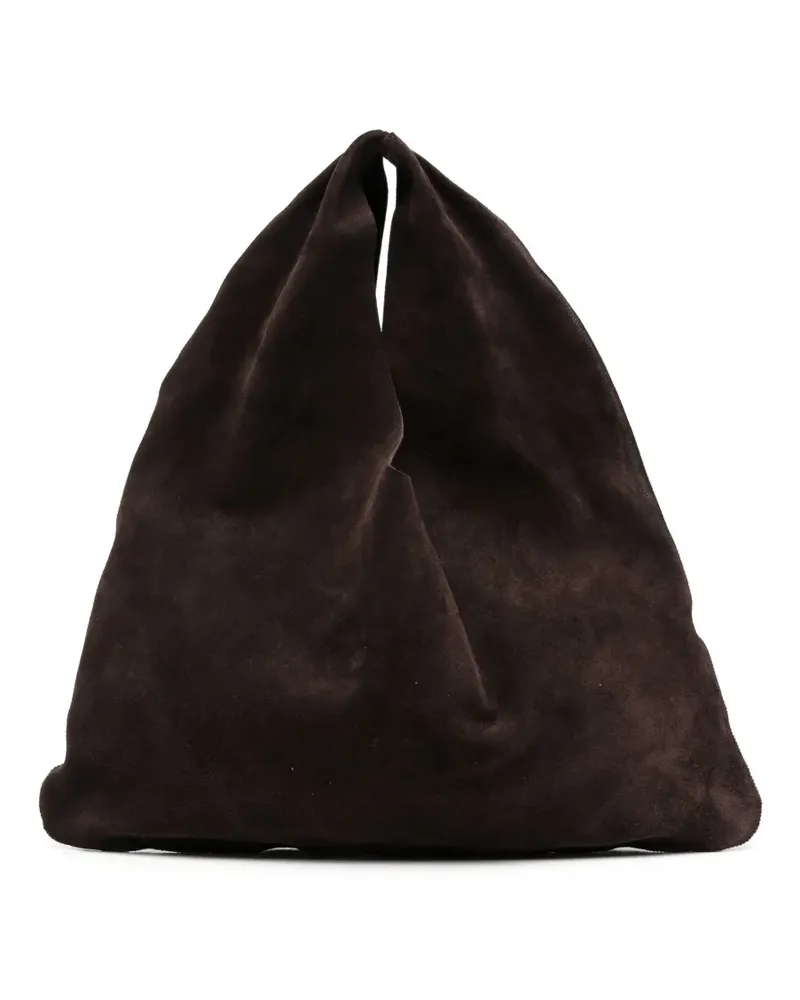 The Row Kleine Bindle Tote Bag - Braun Braun