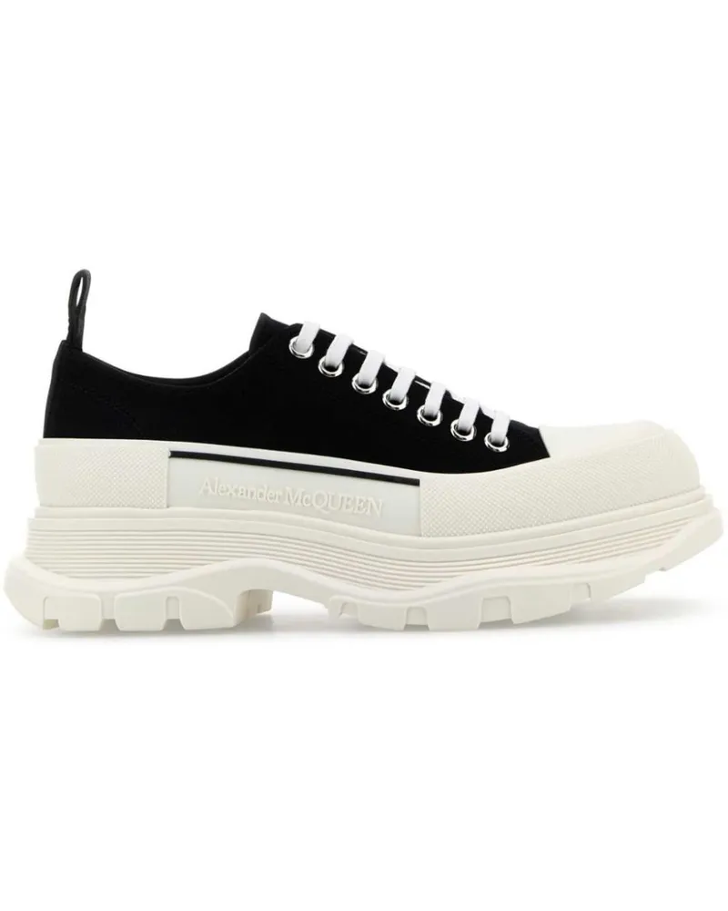 Alexander McQueen Tread Slick Sneakers - Schwarz Schwarz