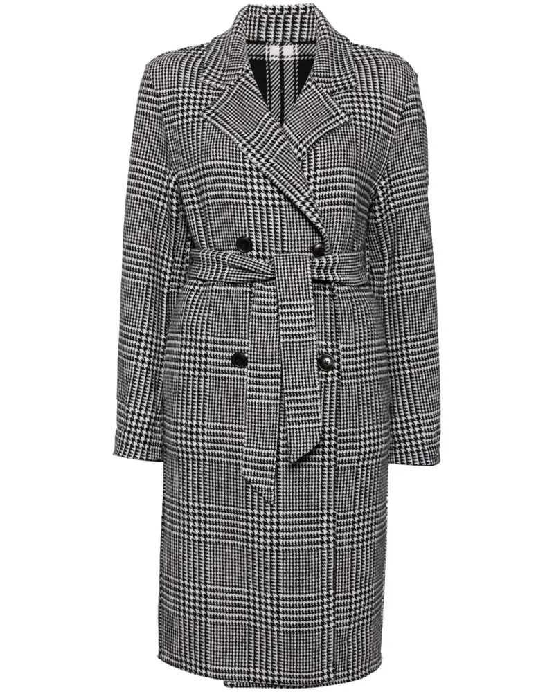 Tommy Hilfiger Wendbarer Mantel mit Gürtel - Schwarz Schwarz