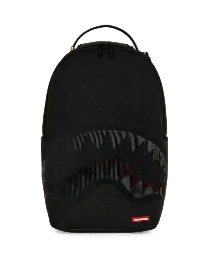 Sprayground Rucksack mit Henkel - Schwarz Schwarz