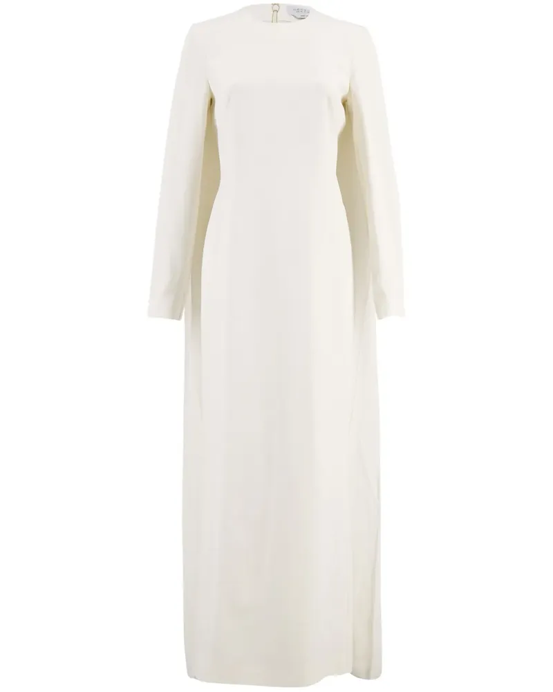 Gabriela Hearst Carlota Abendkleid - Weiß Weiß