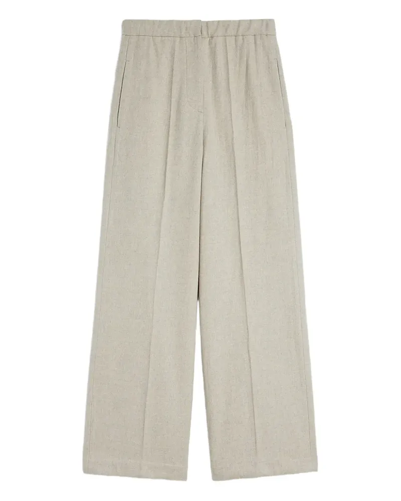 Jil Sander Hose aus Flanell - Nude Nude
