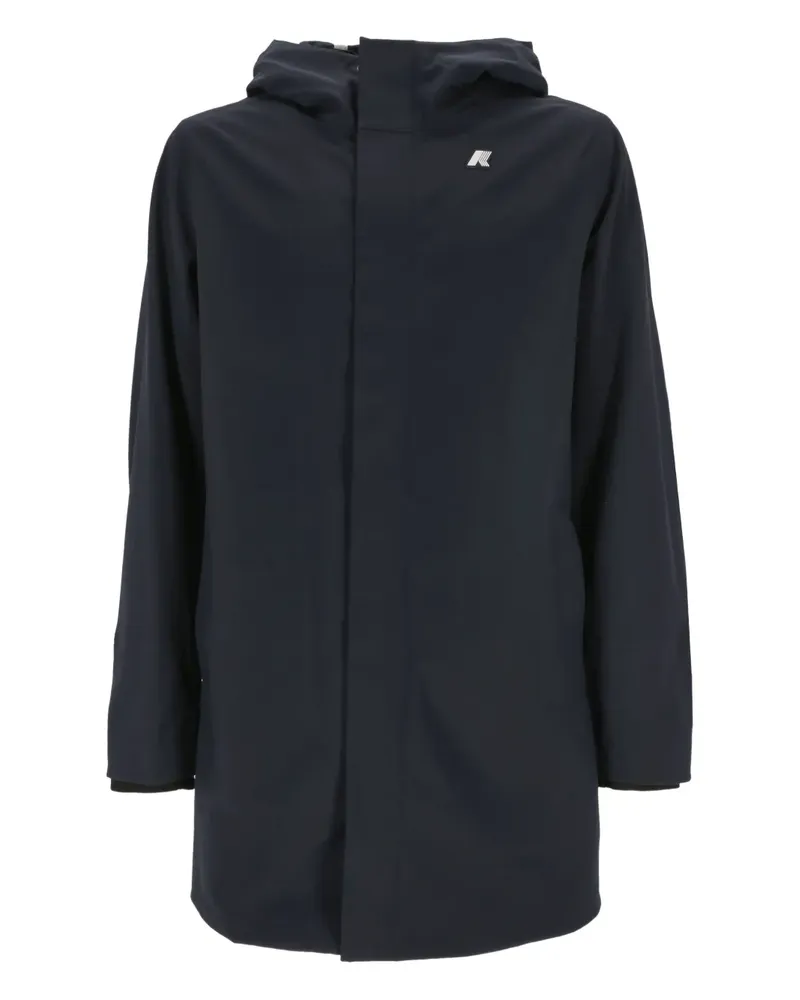 K-Way Jacke mit Kapuze - Blau Blau