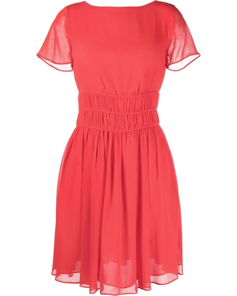 Emporio Armani Kleid in A-Linie - Rot Rot