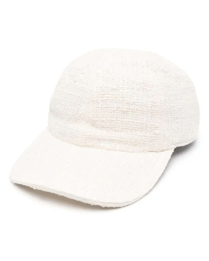 Eleventy Baseballkappe mit Logo-Stickerei - Nude Nude
