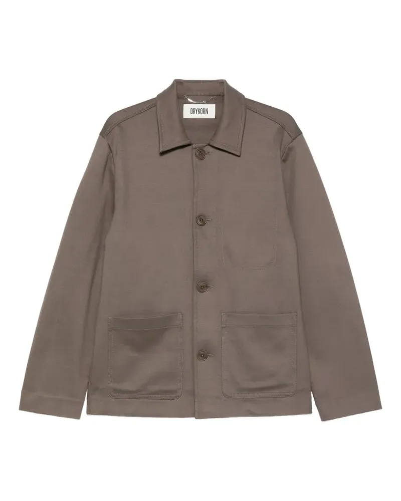 Drykorn Makona pocket overshirt - Braun Braun