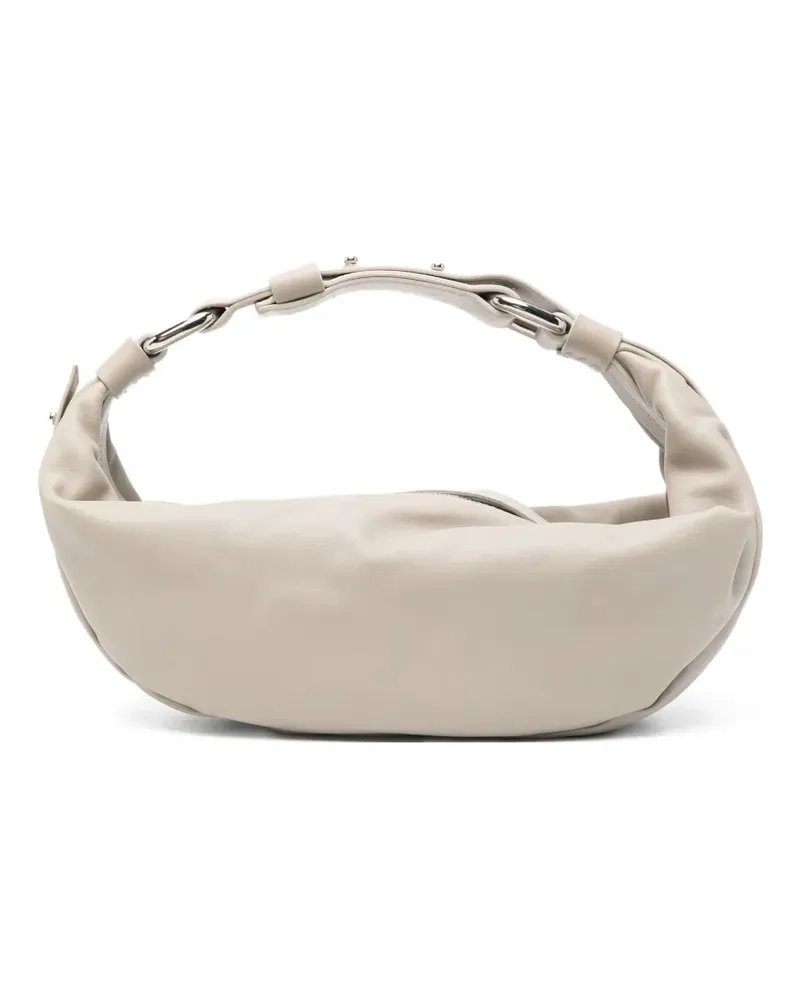 Vic Matié Schultertasche aus Leder - Nude Nude