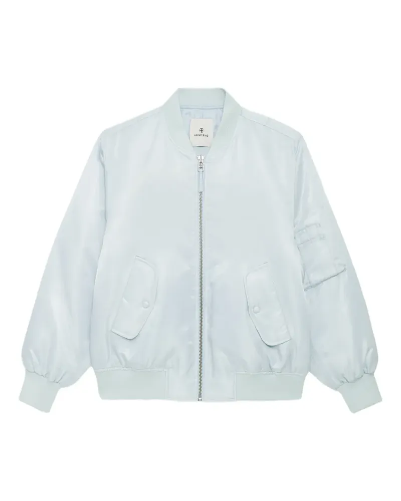 Anine Bing Leon zipped bomber jacket - Grün Grün