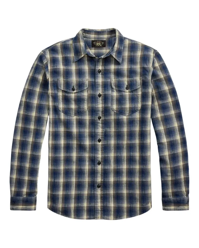 Ralph Lauren Kariertes Hemd - Blau Blau