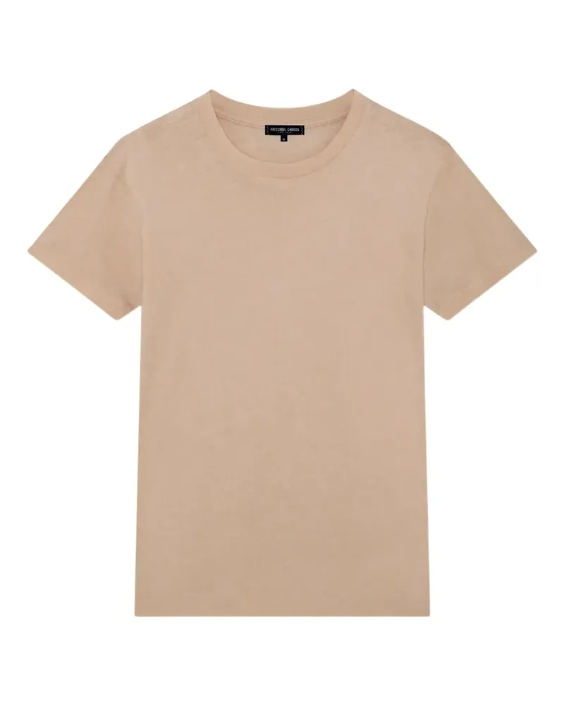 Frescobol Carioca Dinis crew-neck T-shirt - Nude Nude