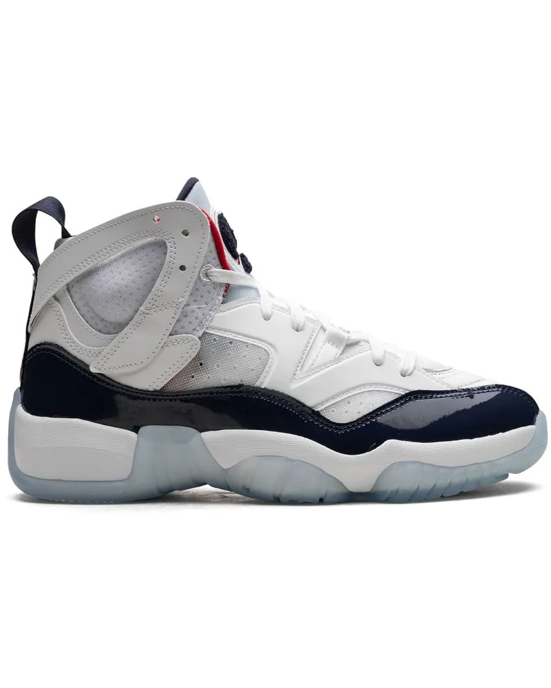 Jordan Jumpman Two Trey White/Navy/University Red Sneakers - Weiß Weiß