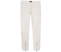 Halbhohe P002 Slim-Fit-Jeans