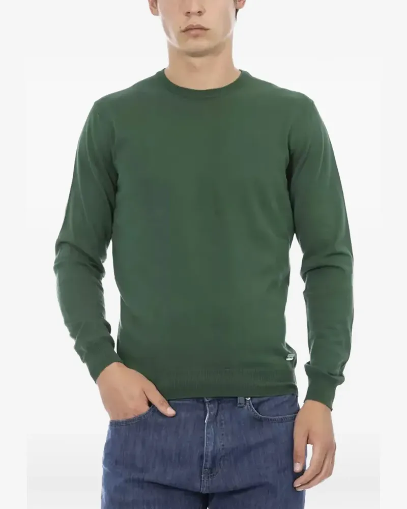 Baldinini Pullover mit rundem Ausschnitt - Grün Grün