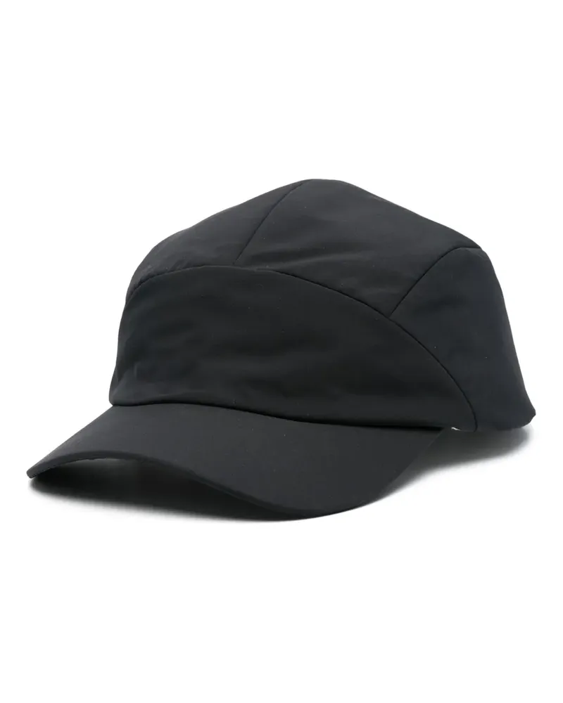 Jil Sander Baseballkappe mit Einsätzen - Schwarz Schwarz