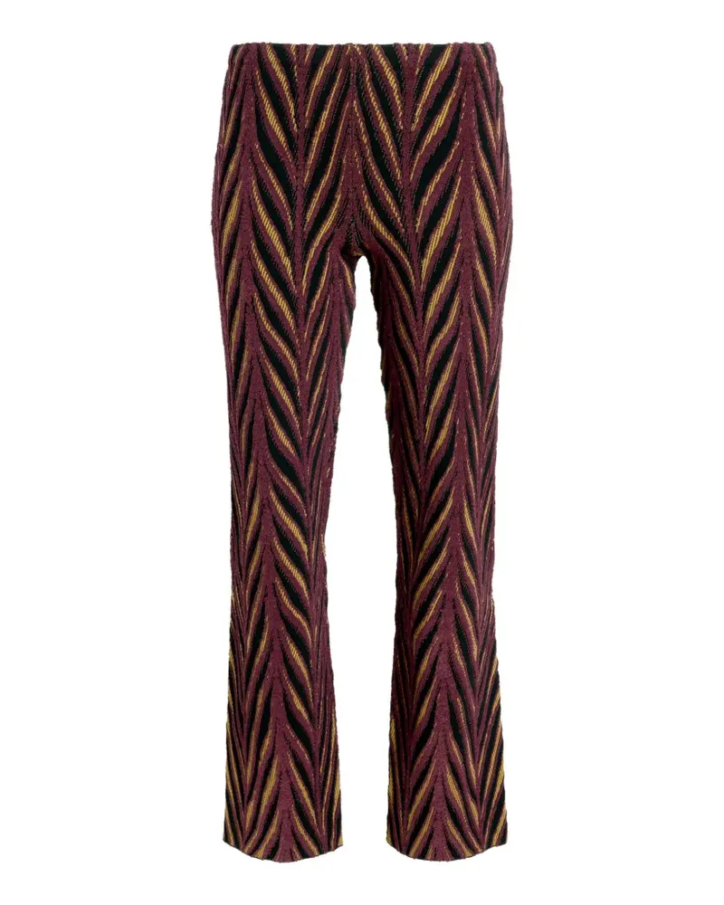 Proenza Schouler Amelia Hose aus Marmor-Jacquard - Rot Rot