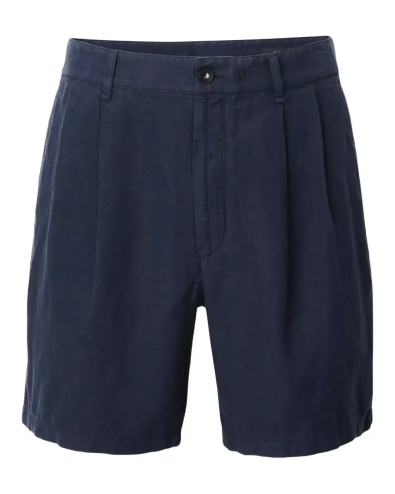Rag & Bone Jackson pleated-design shorts - Blau Blau